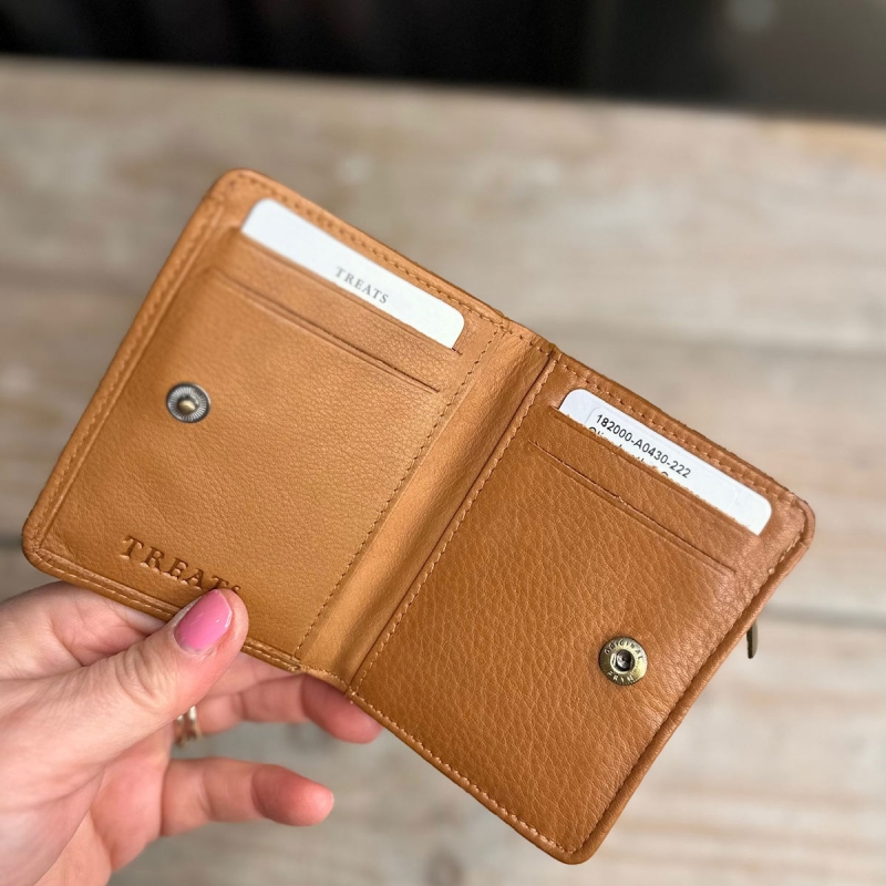 Oline damepung fra Treats - 182000 - Cognac skind - Freja skind