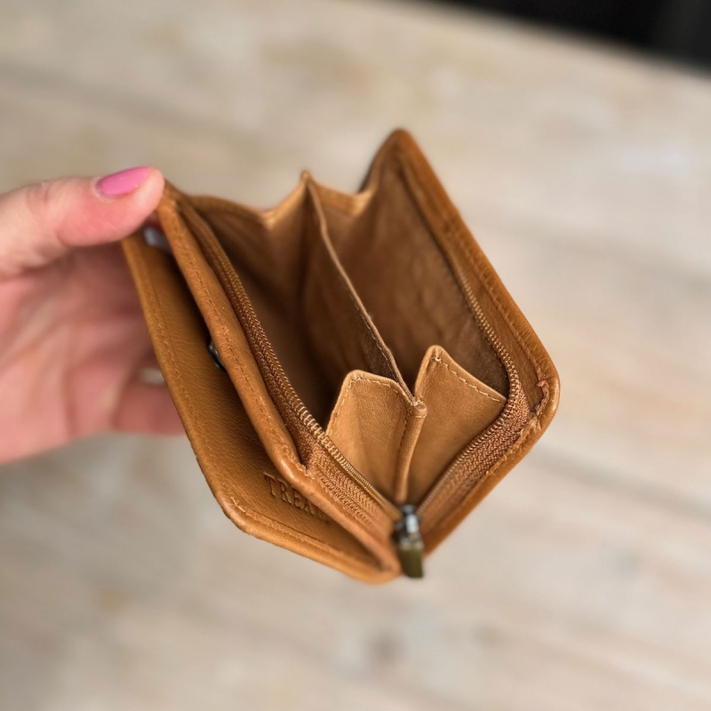 Oline damepung fra Treats - 182000 - Cognac skind - Freja skind