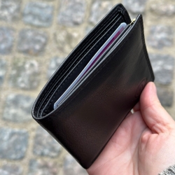 Nielsen klemmepung med fold ud - Leather design - Freja skind