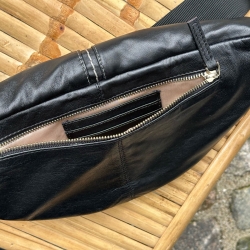 Sort Fie bumbag i blød skind - BTF-CPH - 180013 - Freja skind