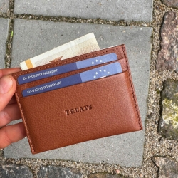 Uma kreditkortholder i læder - Treats  -182440 - Freja skind