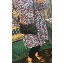sort Treats cross body taske - Dejlig pris