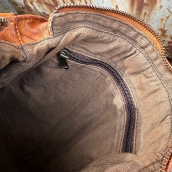 Maryland crossover taske - cognac læder - Montana 272323