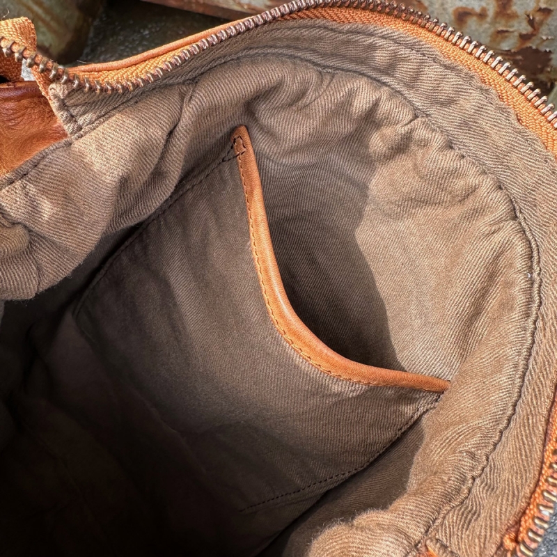 Maryland crossover taske - cognac læder - Montana 272323