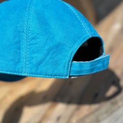 Turkis dame ruskinds cap - Freja skind