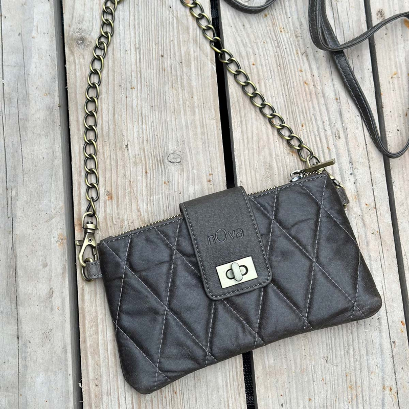 fin skuldertaske fra nova bags -orchid- tilbud