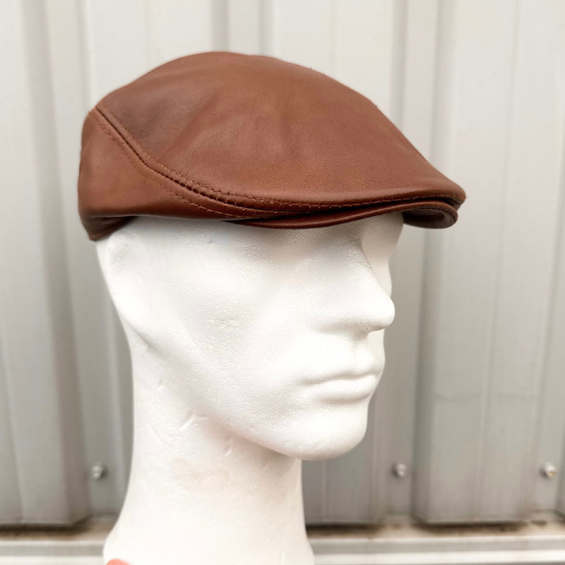 Karl sixpence herre - cognac skind - Freja skind