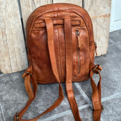 Noel dame rygsæk - Cognac - Montana 272215 - Freja skind