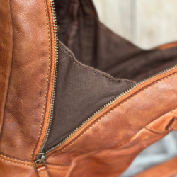 Noel dame rygsæk - Cognac - Montana 272215 - Freja skind