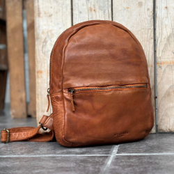 Noel dame rygsæk - Cognac - Montana 272215 - Freja skind