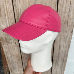 Pink skindcap - Herre - Freja skind