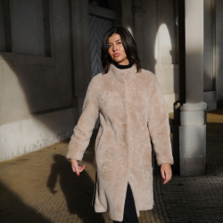 Filuka curly lamb dame jakke - blød og lækker vinterjakke - Levinsky