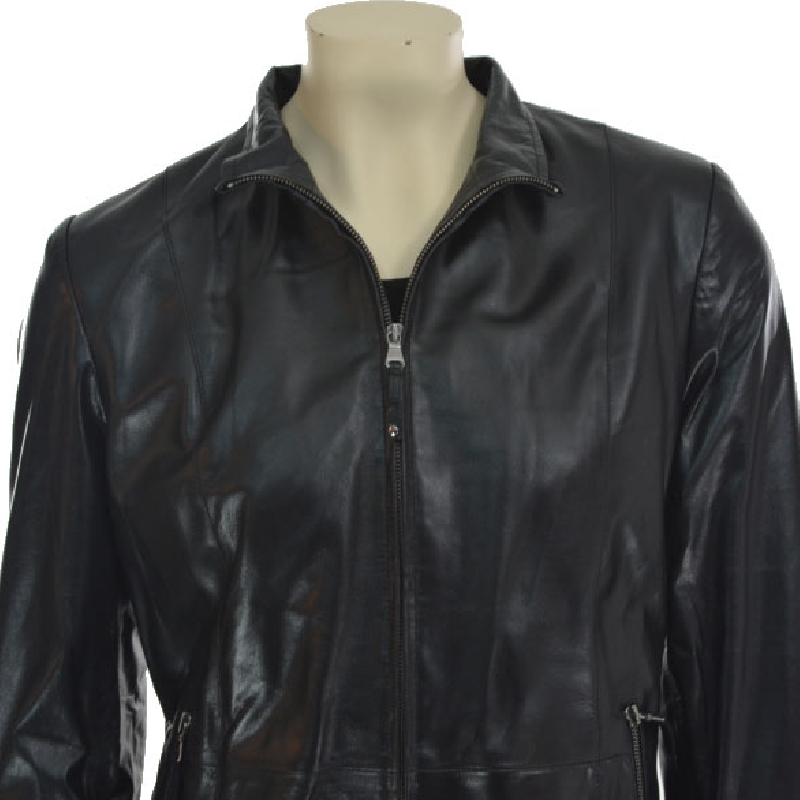 Eileen lammeskindsjakke fra Freja skind.