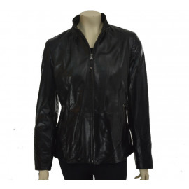 Eileen lammeskindsjakke fra Freja skind.