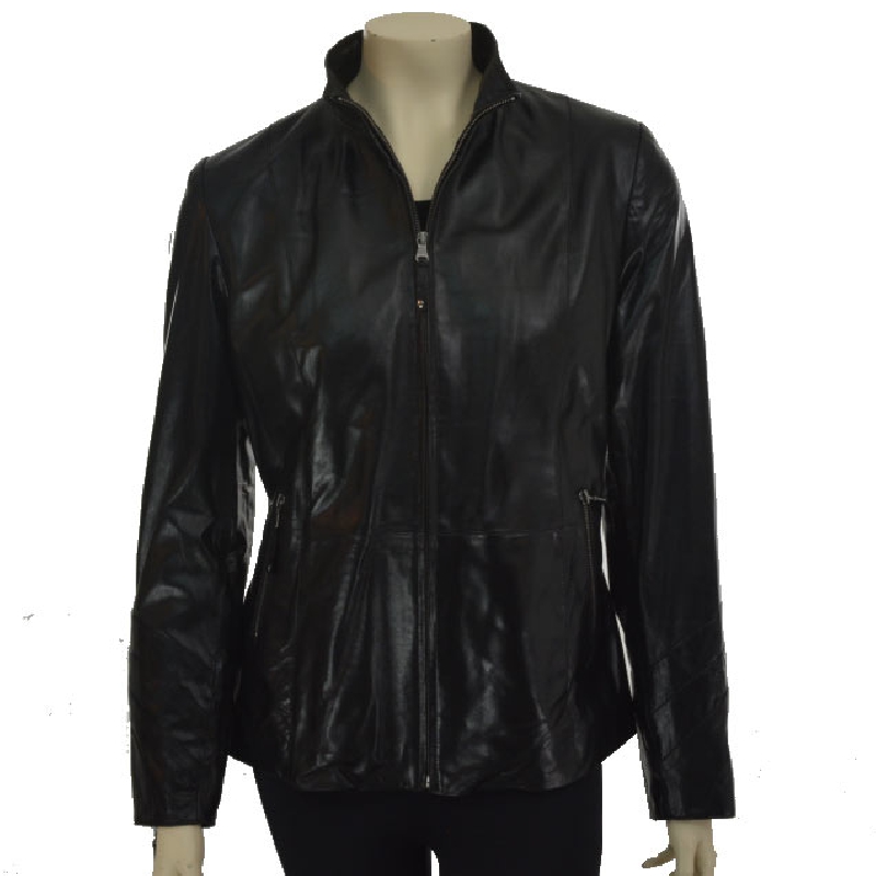 Eileen lammeskindsjakke fra Freja skind.