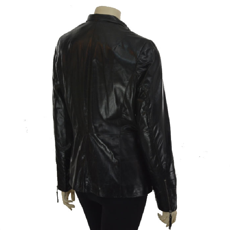 Eileen lammeskindsjakke fra Freja skind.