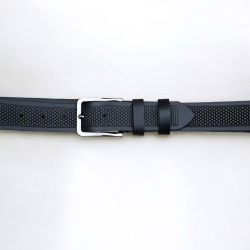 Sebring herrebælte i sort kernelæder - Freja skind