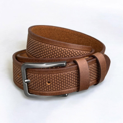 Sebring herrebælte i sort kernelæder - Freja skind