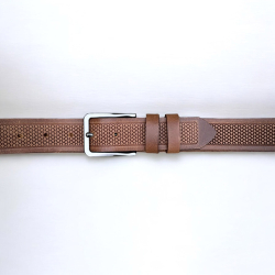 Sebring herrebælte i sort kernelæder - Freja skind