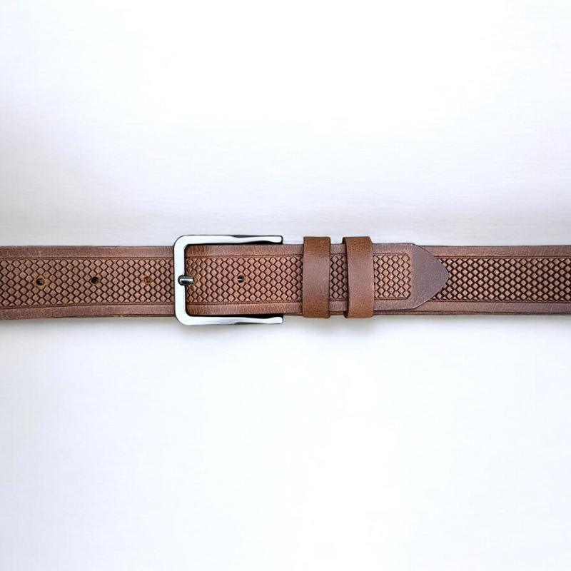 Sebring herrebælte i sort kernelæder - Freja skind