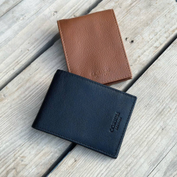 Flip kortholder - 5 kort og sedler - kalveskind - Corium