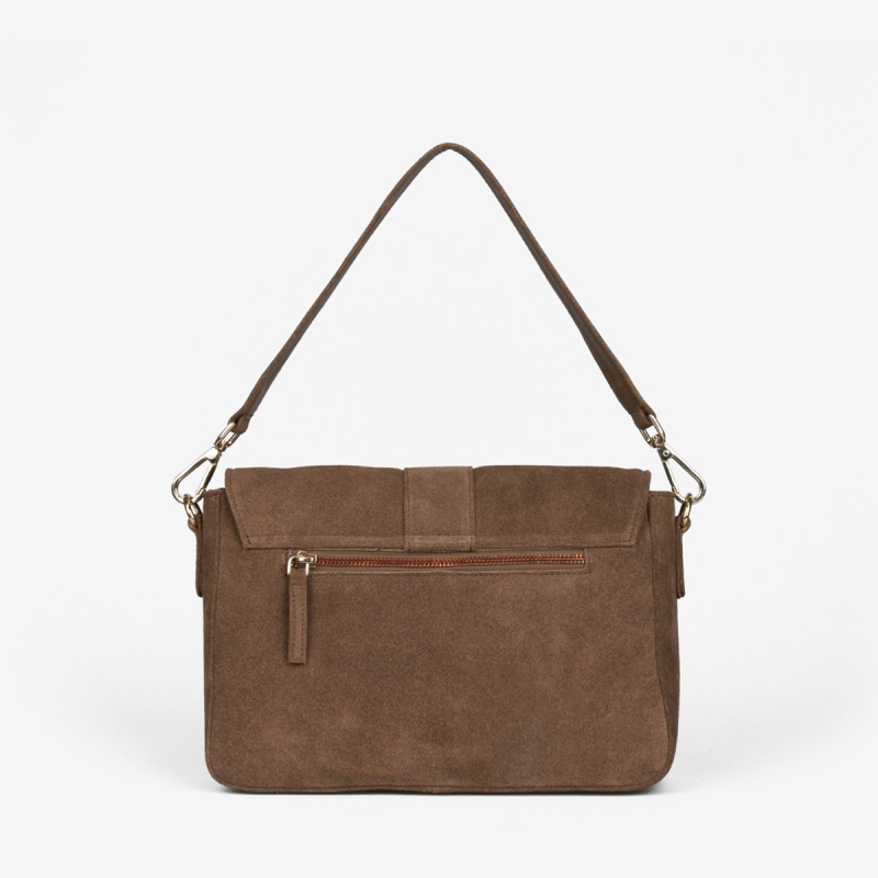 Pilar crossbody i ruskind - skulder og crossbody rem - Treats - 282333