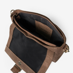 Pilar crossbody i ruskind - skulder og crossbody rem - Treats - 282333