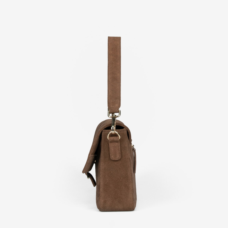 Pilar crossbody i ruskind - skulder og crossbody rem - Treats - 282333