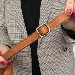 Ellinor crossbody taske - Cognac - 280920 - Treats