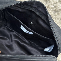 Malmø toilettaske - Sort bøffelskind - Herre - Freja skind