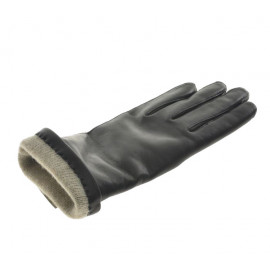Randers handsker -  skindhandske strikfoer 208700