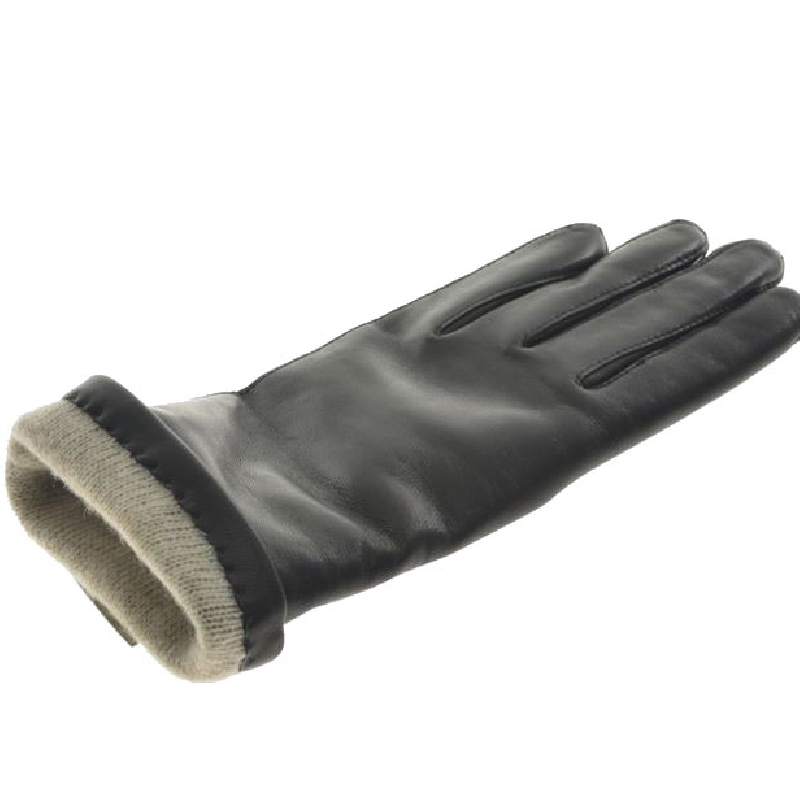 Randers handsker -  skindhandske strikfoer 208700