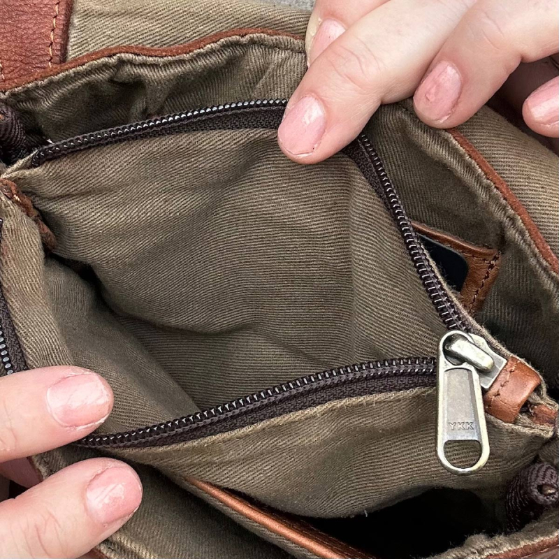 cognac Emory skuldertaske - Montana - 272400