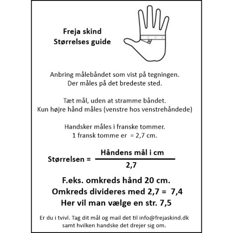 Damvante med touch i mjukt svart skinn - Fleecefoder - Ribbad kant - BTF-CPH