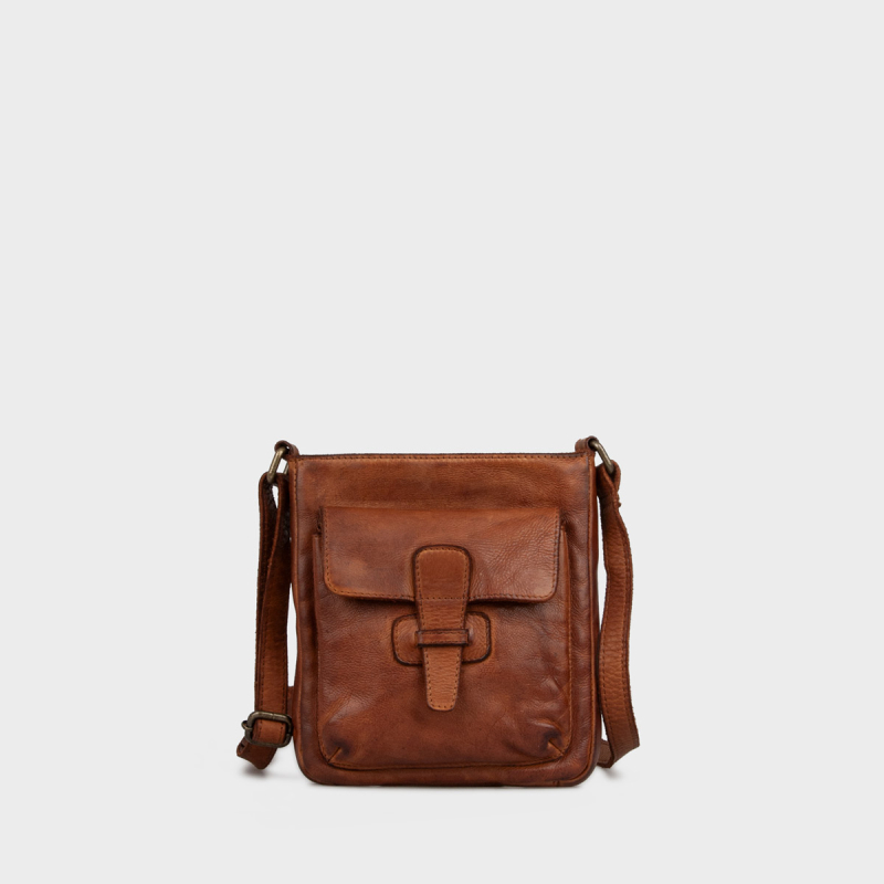 Cognac Libby crossbody taske fra Montana - 272451