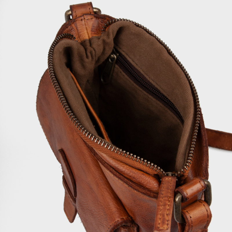 Cognac Libby crossbody taske fra Montana - 272451