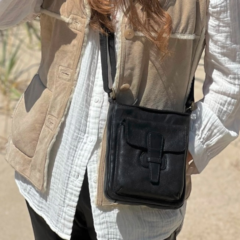 Sort Libby crossbody taske fra Montana - 272451