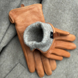 dame skindhandske hjorteskind - kate - Natures collection - NCF1128