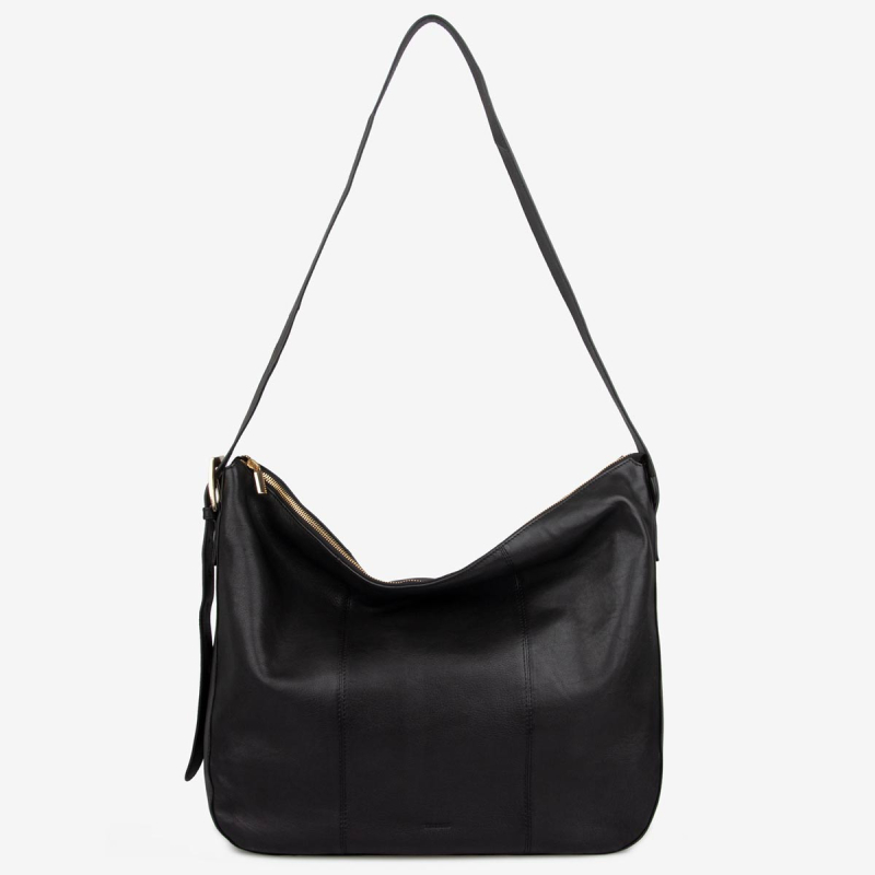 Sort Donna skuldertaske  - Treats 282474 - Freja skind