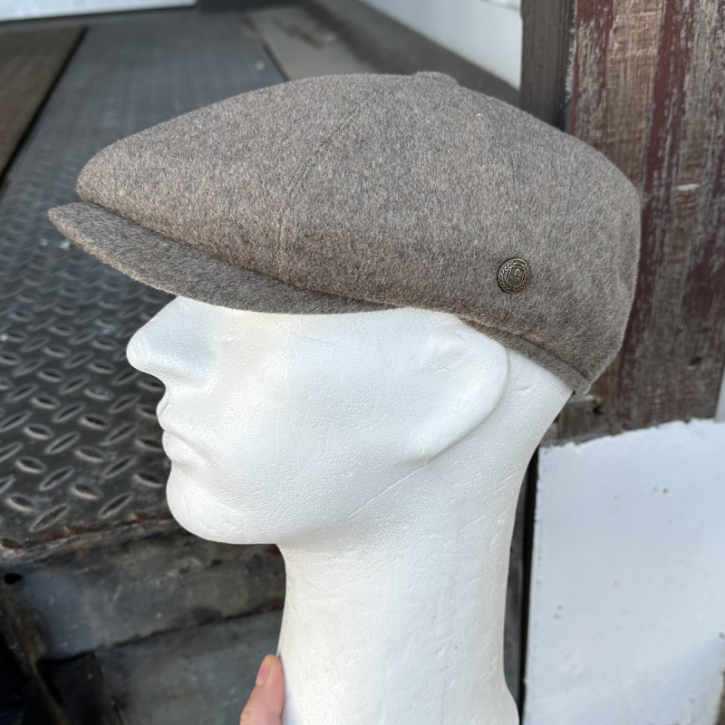 Beige Ronald sixpence af uld - Freja skind