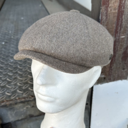 Beige Ronald sixpence af uld - Freja skind