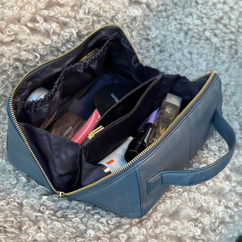 Esra toilettaske - Blød kalveskind - Treats 282475