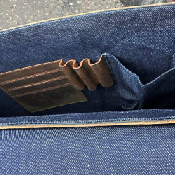 Callum pc taske - Retro stil - vintage hunter brun bøffelskind