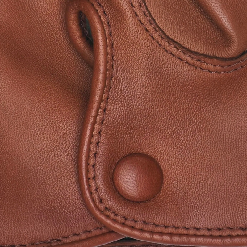 Herre skindhandske 406002 - Cognac - Randers handsker