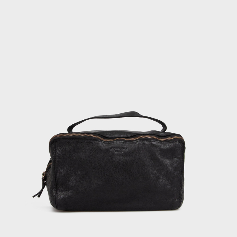 Stor toilettaske - Dillon fra Montana - blød bøffellæder - 272421