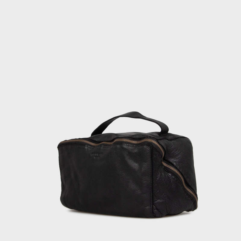 Stor toilettaske - Dillon fra Montana - blød bøffellæder - 272421