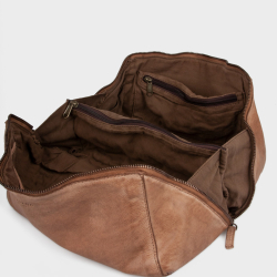 Stor toilettaske - Dillon fra Montana - blød bøffellæder - 272421