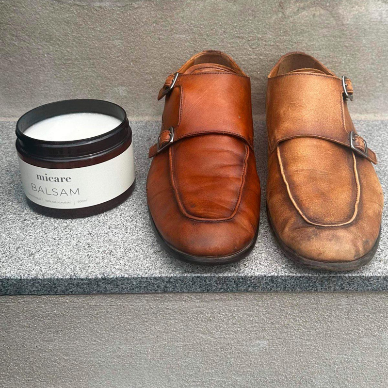 Micare læderbalsam - Pleje og rens af læder samt mange andre overflader - Freja skind