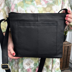 Vera skuldertaske i blød skind - Treats - Freja skind