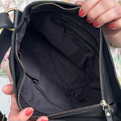 Vera skuldertaske i blød skind - Treats - Freja skind